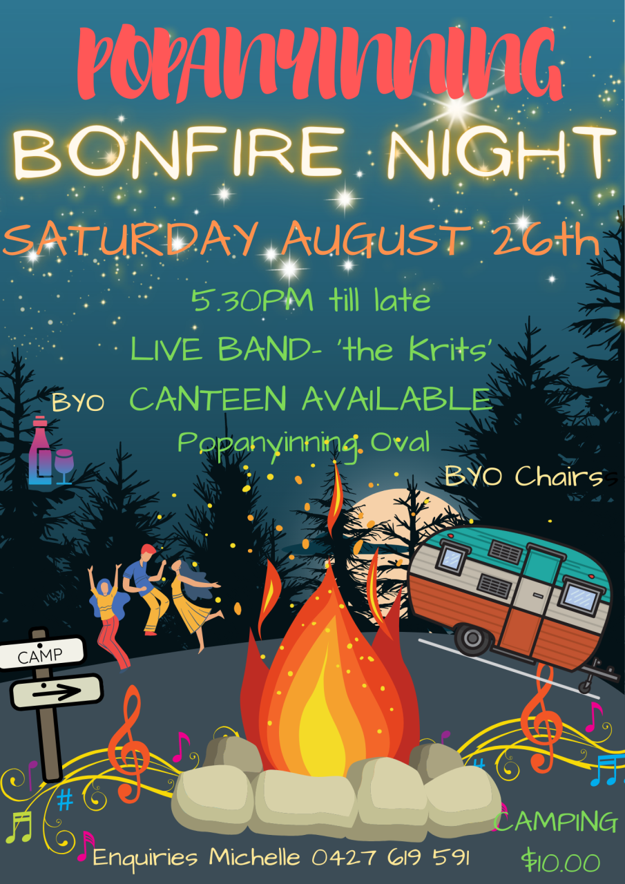 Popanyinning Bonfire Night