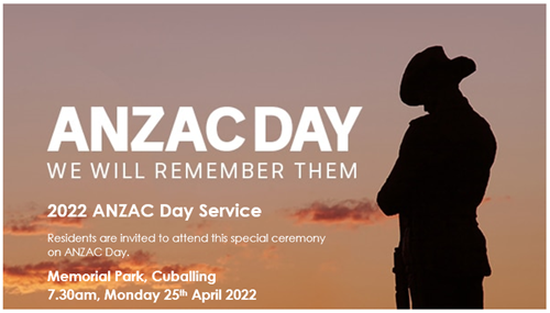 2022 ANZAC Day Service 